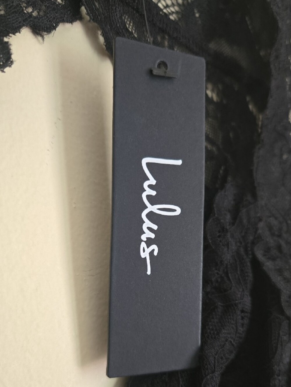 Lulu's Lace V-Neck Racerback Tank - Picture 5 of 8